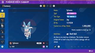 Sylveon - Solo - 7 Star Skeledirge Raid - Pokemon Scarlet/Violet