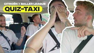 "Wandelndes Fußball-Lexikon" | Chris Kramer & Tim Sulmer im Citroën Quiztaxi | Baller League