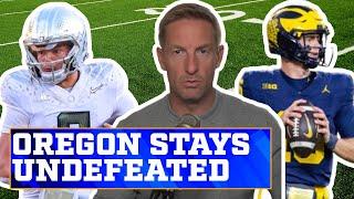 Oregon stays undefeated & can Michigan turn it around? | Joel Klatt Show