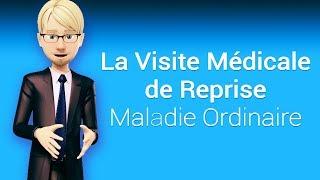 La visite médicale de reprise suite à un arrêt maladie ordinaire (ORION Contrôle médical employeur)