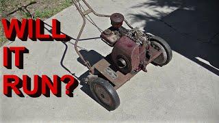 Resurrection 1950s TORO SPORTLAWN Lawnmower Power Reel Mower