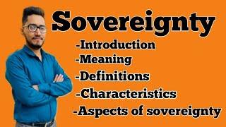 what is sovereignty? what are its characteristics?what are its aspects?#law_with_twins #sovereignty