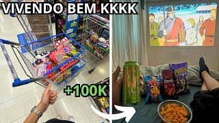 A VIDA de um YOUTUBER GAMER com 100 MIL INSCRITOS KKKKK