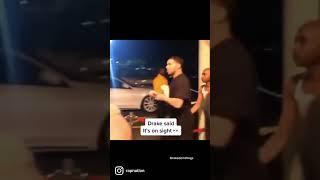 Drake gets INTO A FIGHT