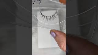 Faux mink strip lashes