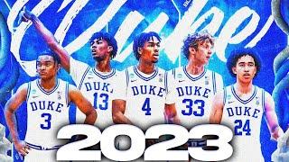 Duke Basketball Recruiting Class 2023