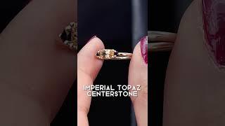 November Birthday topaz birthstone ring  #jewelry