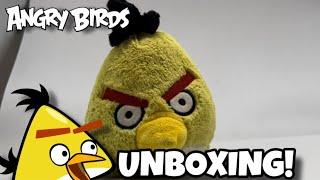 Angry Birds Plush 5 inch Chuck unboxing!