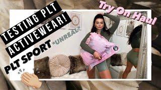 PRETTY LITTLE THING ACTIVEWEAR HAUL | TESTING PLT SPORT *SHOOK*