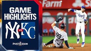 Yankees vs. Royals ALDS Game 4 Highlights (10/10/24) | MLB Highlights