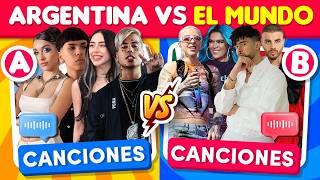 Salva una Canción  ARGENTINA vs el MUNDO  Quiz Tv de Música Dale Play▶