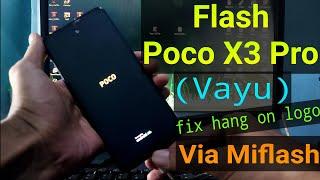 Flash Poco X3 Pro Via Miflash