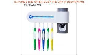 Top Household Toothbrush Sterilizer Uv Automatic Toothpaste Toothbrush Holder Creative Toothpaste T