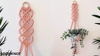 Fall in Love with This DIY Macrame Heart Plant Hanger! 