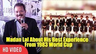 Madan Lal's Experience From 1983 World Cup | Secrets Of 1983 World Cup Match | 1983 Movie