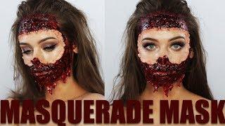 MASQUERADE FLESH MASK Halloween SFX Makeup Tutorial