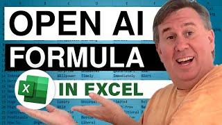 Excel Labs Function To Get Answers From OpenAI In Excel - Episode 2630