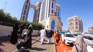 Walk from Jabal Omar Address Hotel to Masjid Al Haram I Makkah