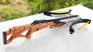 DIY Crossbow - How To Make Super Powerful Crossbow