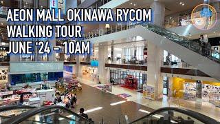 The BIGGEST and BEST Mall In OKINAWA - AEON MALL RYCOM WALKIN TOUR [4K, 60FPS]