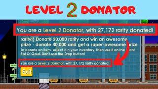 ROAD TO LEVEL 2 DONATOR!!?? (EASY PROFIT!)│GROWTOPIA