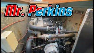 Smokey cold start of Mr. Perkins. The restoration of SY Carla part 2