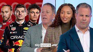 Martin Brundle, Ted Kravitz & Naomi Schiff PREVIEW the new F1 season 