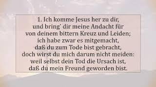 Ich Komme Jesus Her Zu Dir -