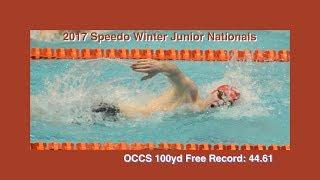 OCCS 100 Free Record   2017 Junior Nationals East