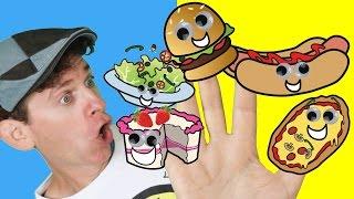 Finger Family Song - Food Family With Matt | Nursery Rhymes, Children's Songs | Learn English Kids