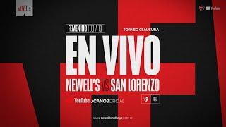 [EN VIVO] Newell’s vs San Lorenzo | Fútbol Femenino