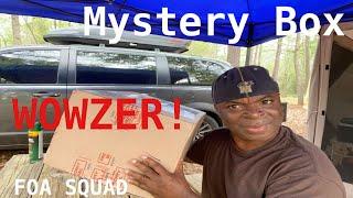 Living In A Minivan | Mystery Box Arrived At The Campground