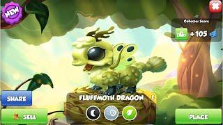 Begin Level 3 Odin Castle event-Dragon Mania legends | Hatched Fluffmoth Dragon | DML