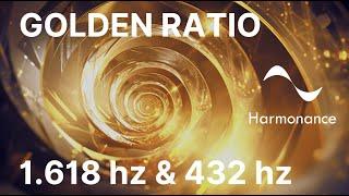 GOLDEN RATIO | 1.618 Hz Delta Binaural Beat 