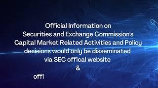 SEC Statement on Information