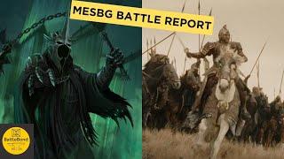 MESBG Battle Report - 650 pts Mordor vs Riders of Theoden