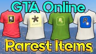 The Rarest Items in GTA Online