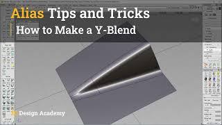 Alias Tips and Tricks 6 - How to Make a Y Blend