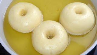 Perfect HomeMade Donuts Recipe دونات خانگی ، Easy Donut , How To Make Doughnuts