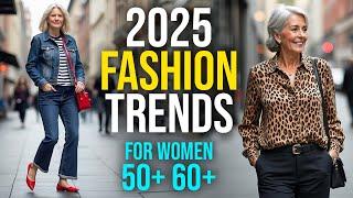 2025 Fashion Trends for Women Over 50 | Timeless & Bold Styles