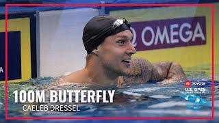 Caeleb Dressel Gets Gold by .01 in 100M Butterfly | 2023 Toyota U.S. Open