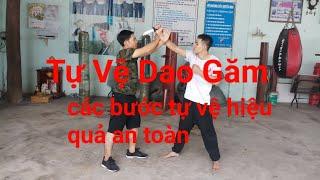 Các Bước Tự Vệ Dao Găm|tự vệ hiệu quả an toàn|Toankungfu