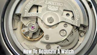 How To Regulate A Watch