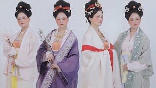 中国北宋女子服饰图鉴 | 古代时尚变迁 | the fashion of Chinese traditional clothes | hanfu | LingZiXi【灵子犀】