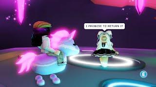 She tried to SCAM a Noob but it BACKFIRED on Her! (Adopt Me Roblox)