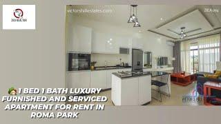  1 BED 1 BATH LUXURY FURNISHED AND SERVICED APARTMENT IN ROMA