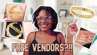 7 JEWELRY WHOLESALE / DROPSHIPPING VENDORS | FREE VENDORS LIST NO LICENSE NEEDED LIVE REVIEW 