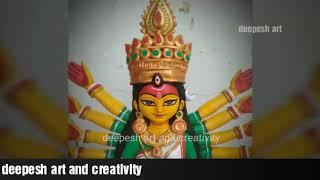 durga puja 2020 | navratri 2020|happy navratri |Navratri spcl collection| deepesh art and creativity