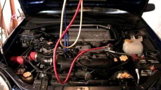 Checking Pressures & Charging Automotive Air Conditioning 134A A/C