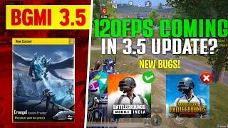 120 FPS in BGMI 3.5 UPDATE | Bgmi 1mb Update | Bgmi Server Problem